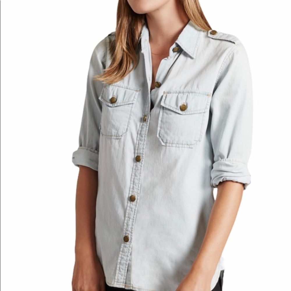 Current/Elliott Perfect Shirt in Pier